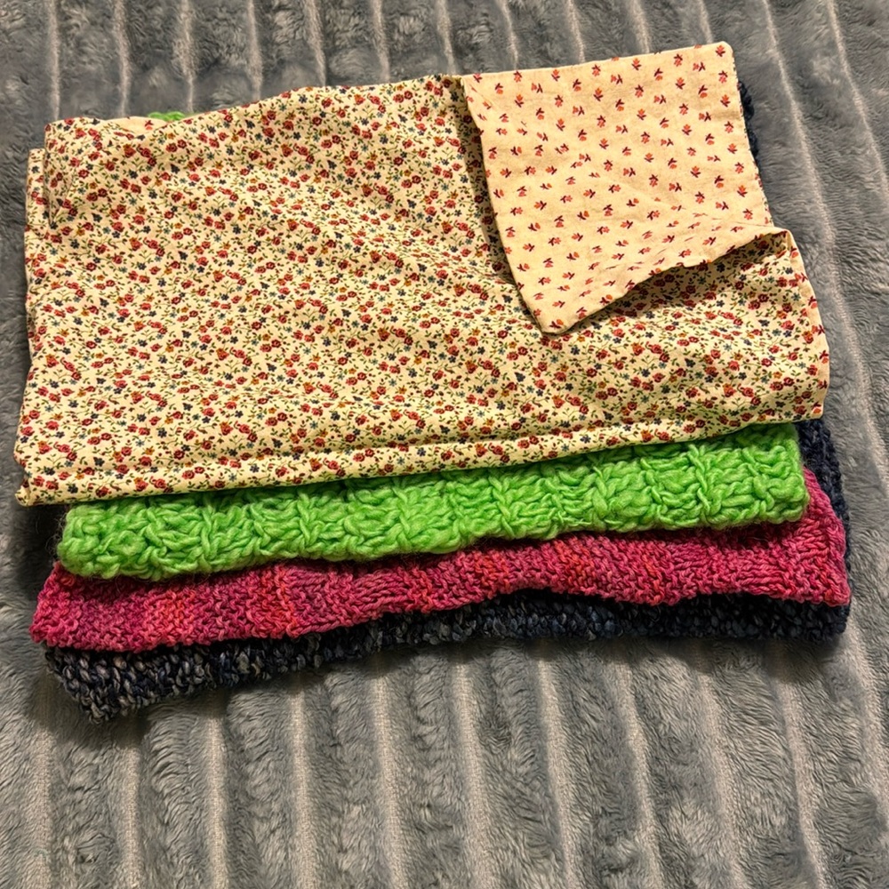 Lot of Newborn Prop Blankets